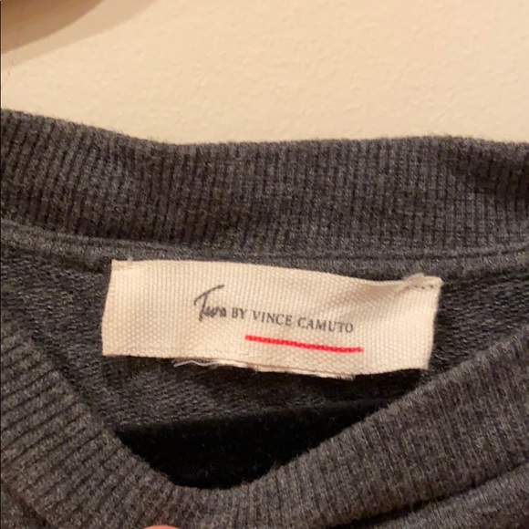 Vince Camuto Gray Sweater Dress - Picture 2 of 4